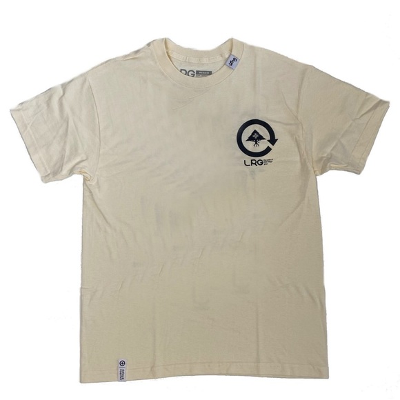 LRG FOREVER ROOTING FOR YOU SHORT SLEEVE TEE COLOR: CREAM - Picture 1 of 2
